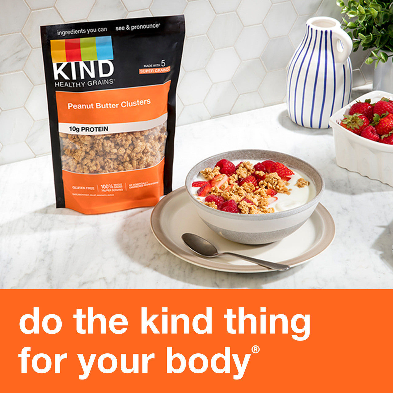 Kind Peanut Butter Wholegrain Clusters (6x11 Oz)-4