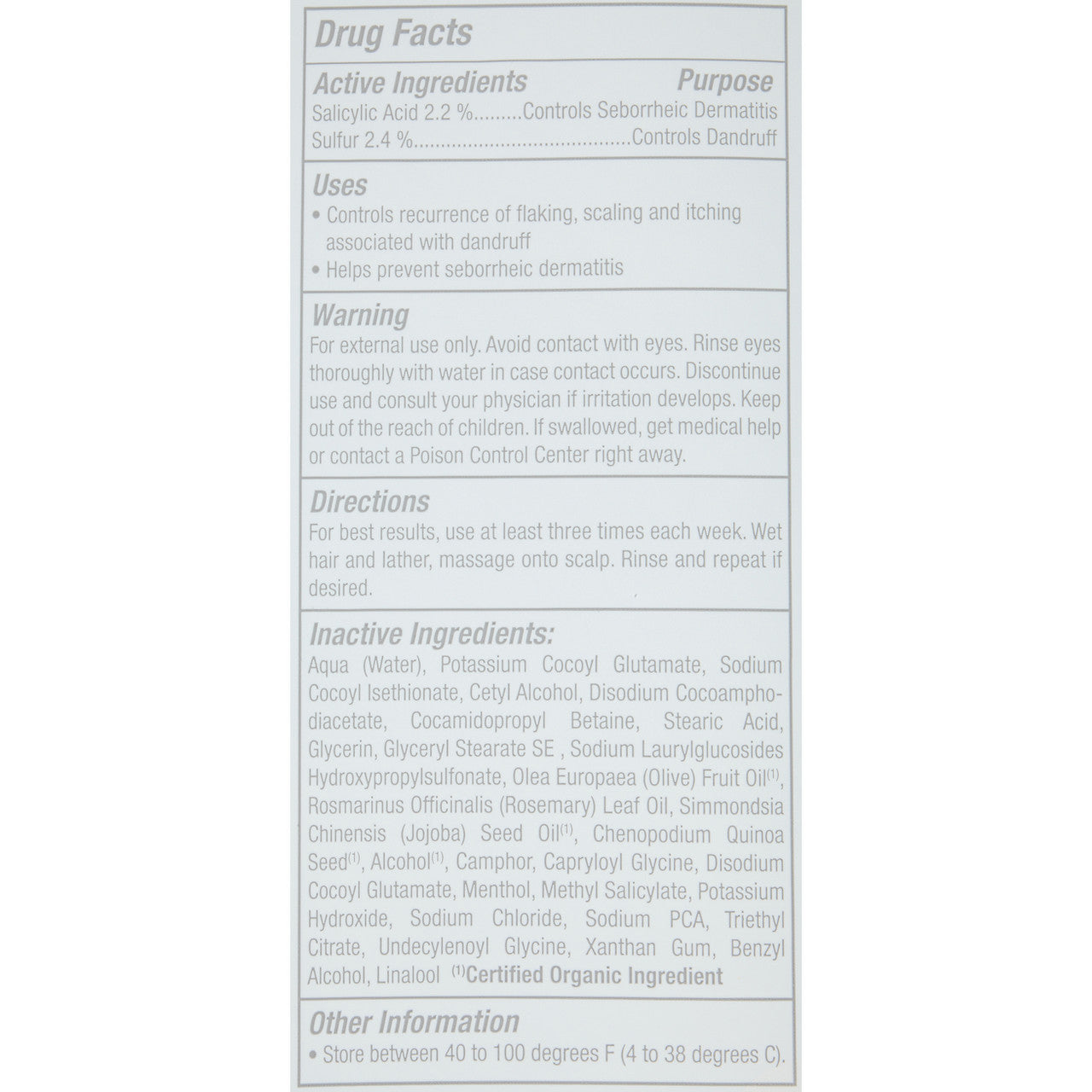 Jason's Dandruff Relief Shampoo (1x12 Oz)-2