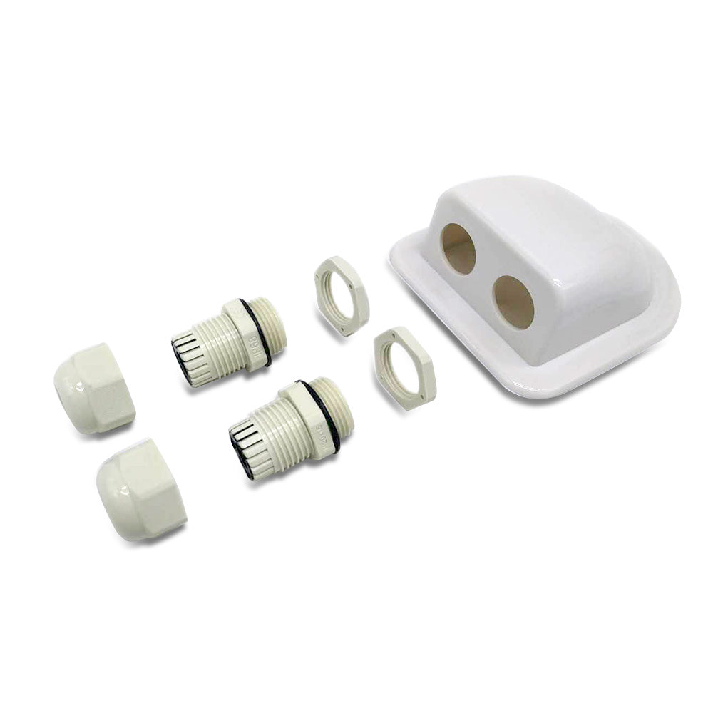 ACOPOWER Waterproof Cable Entry Gland Box for RV, Boats, Caravans, Marine-1