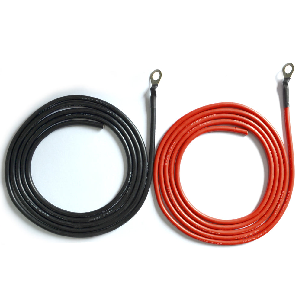 ACOPOWER 8AWG 8ft Ring - Bare Wire Cable-0