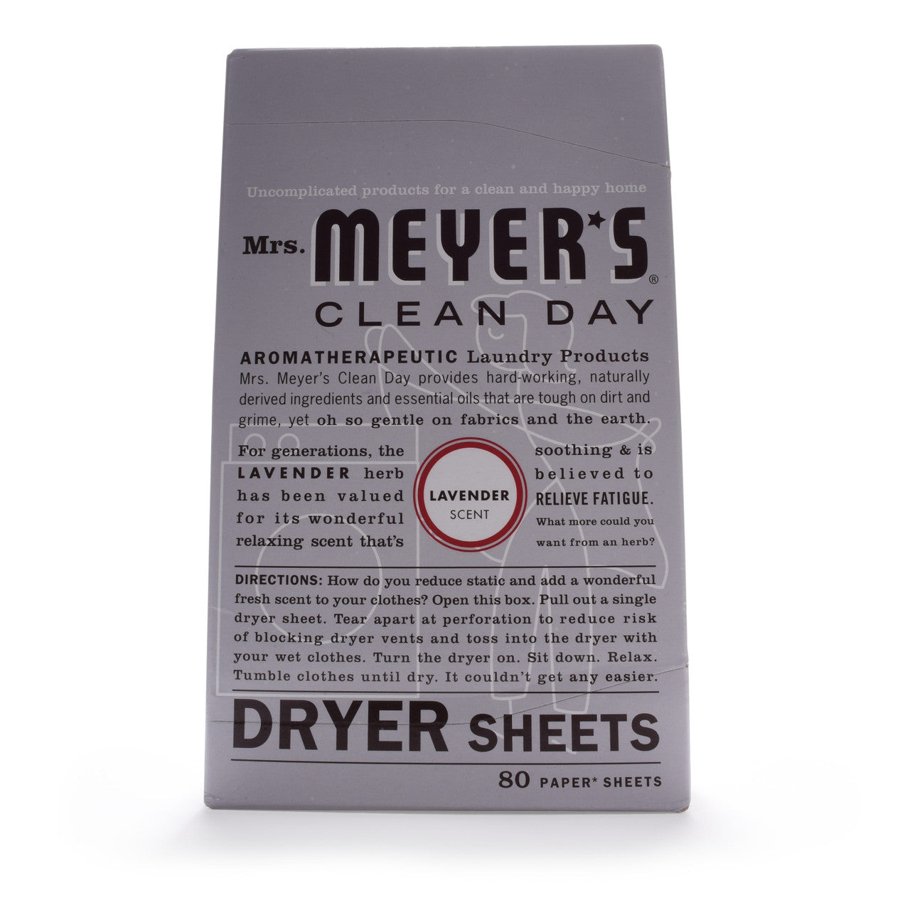 Meyers Lavender Dryer Sheets (12x80 SHT)-0