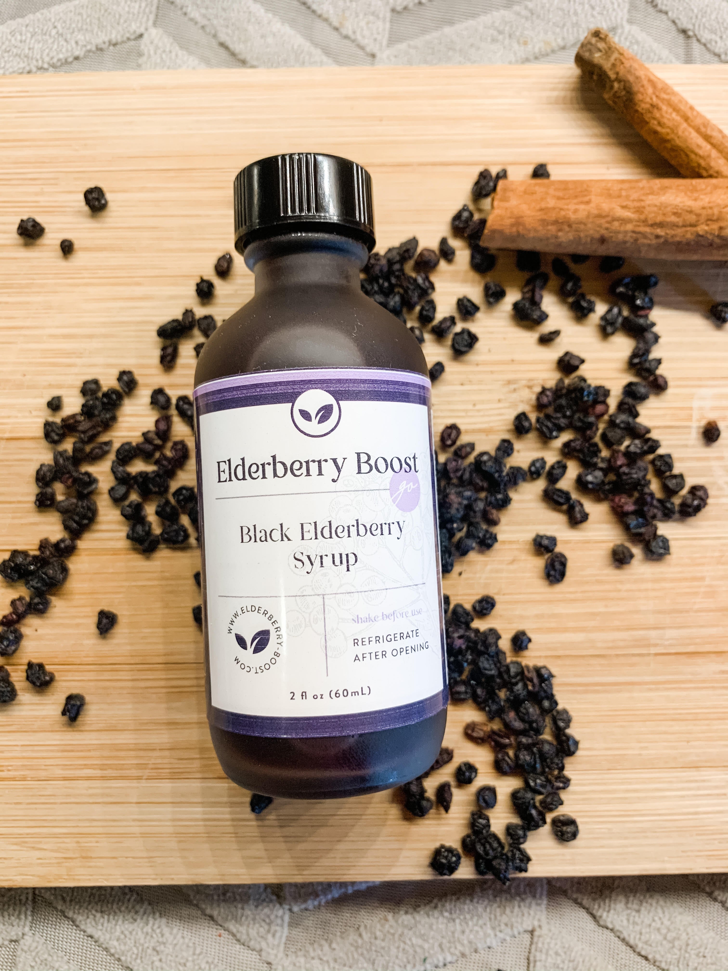 Elderberry Go! 2 oz Travel Size Jars - 6 Pack-1