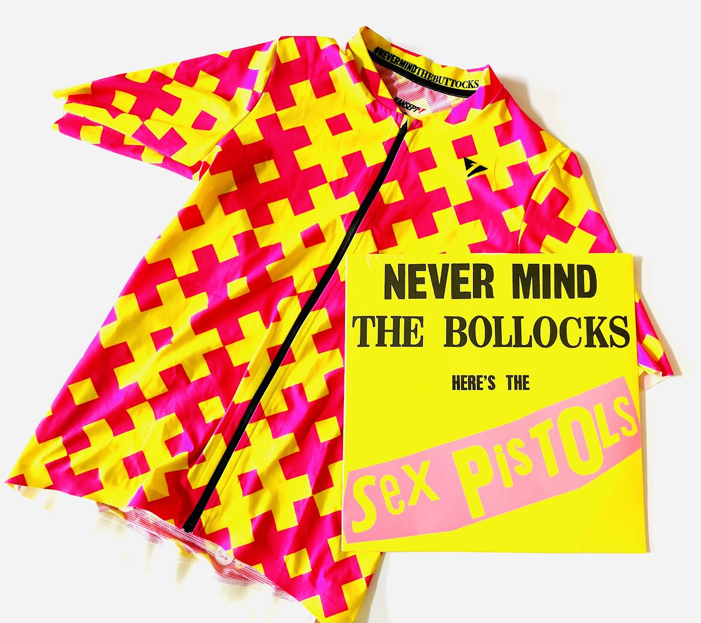 LIMITED EDITION Men's ProSpec Rouleur SZ Jersey | #HashTag MACRO print | Tour Yellow/Hot Pink-5