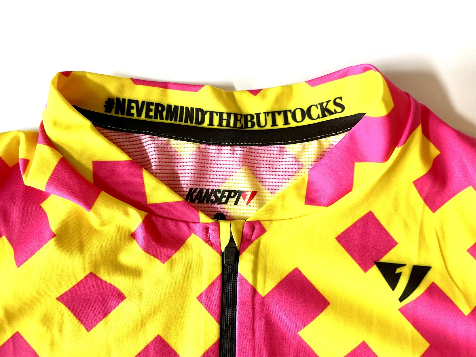 LIMITED EDITION Men's ProSpec Rouleur SZ Jersey | #HashTag MACRO print | Tour Yellow/Hot Pink-6