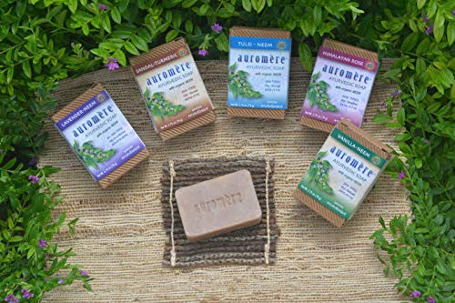 Auromere Tulsi Neem Bar Soap (1x2.75 Oz)-2