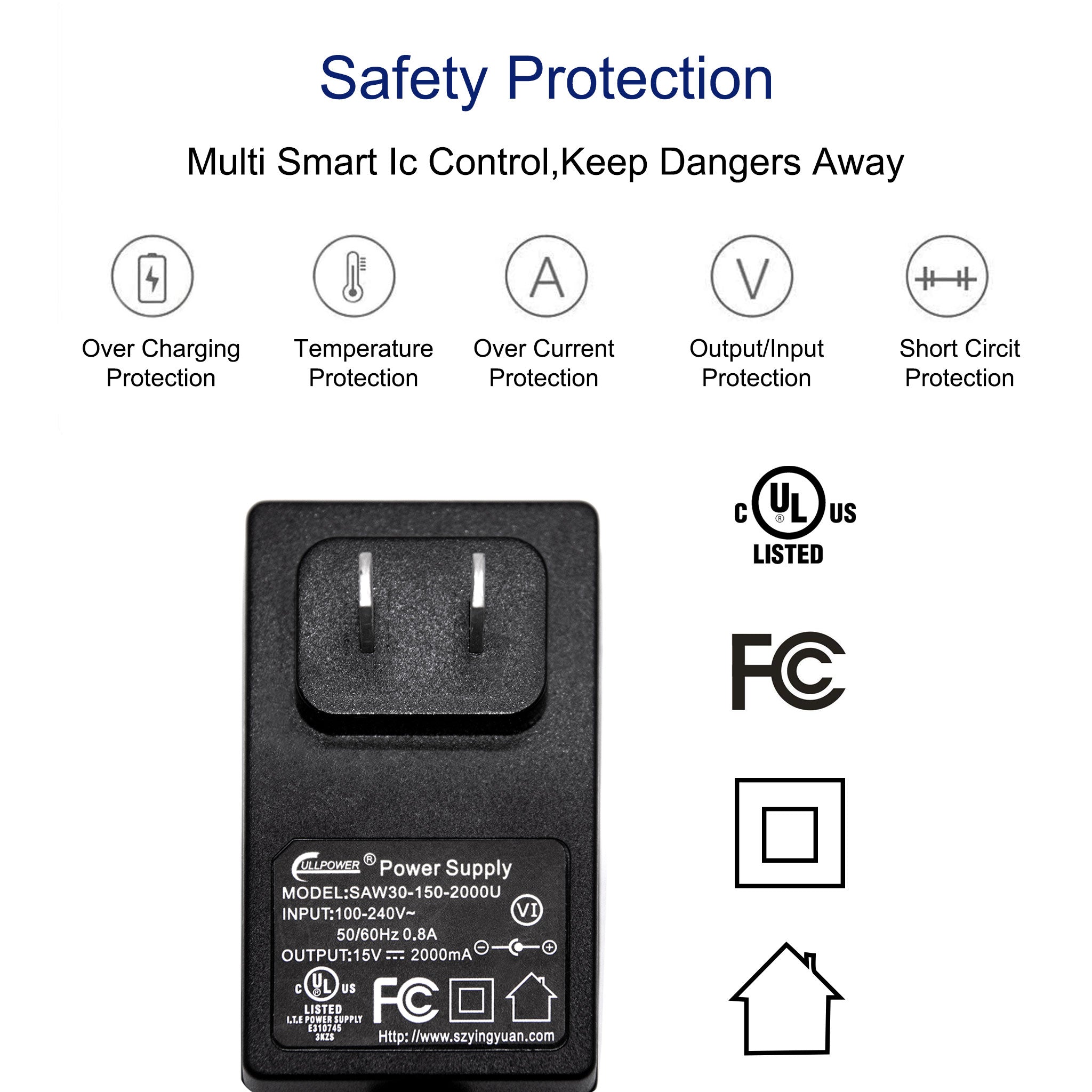 ACOPOWER AC Charge Adapter for 150wh Solar Generaor-2