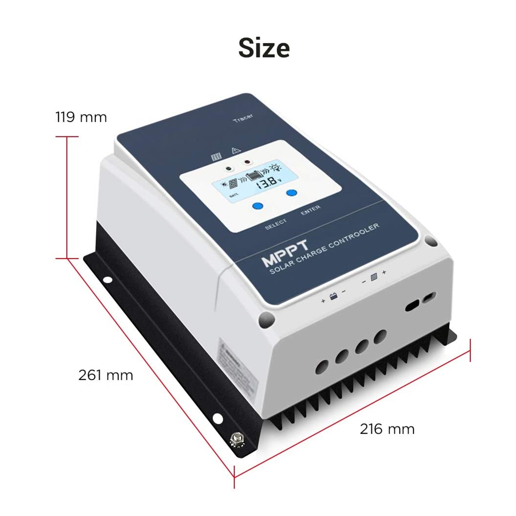 50A MPPT Solar Charge Controller-2
