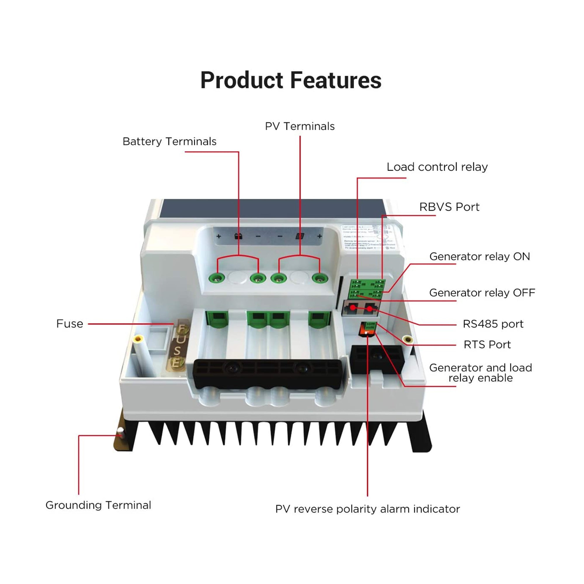 60A MPPT Solar Charge Controller-2