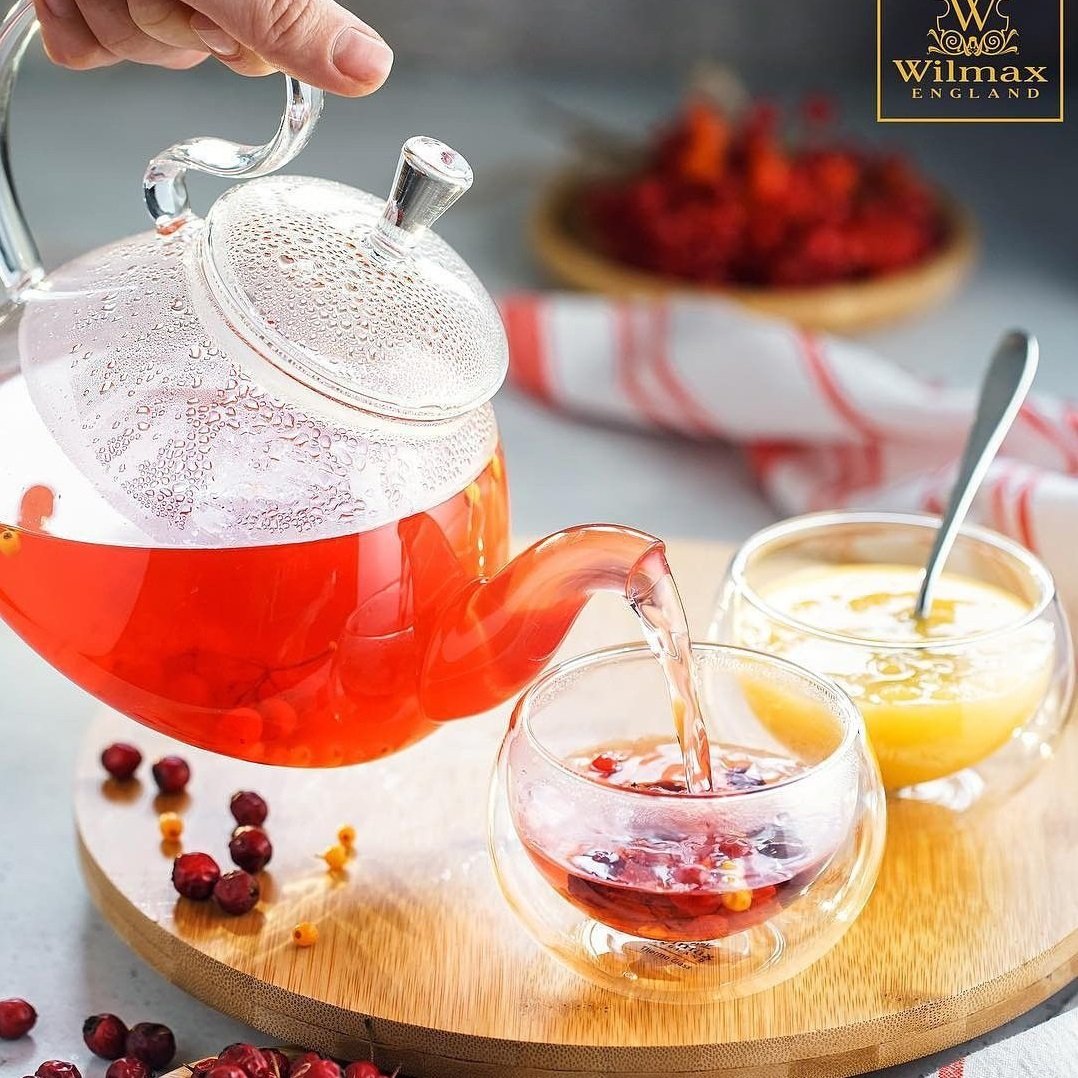 Thermo Glass Teapot 20 Fl Oz | High temperature and shock resistant-4