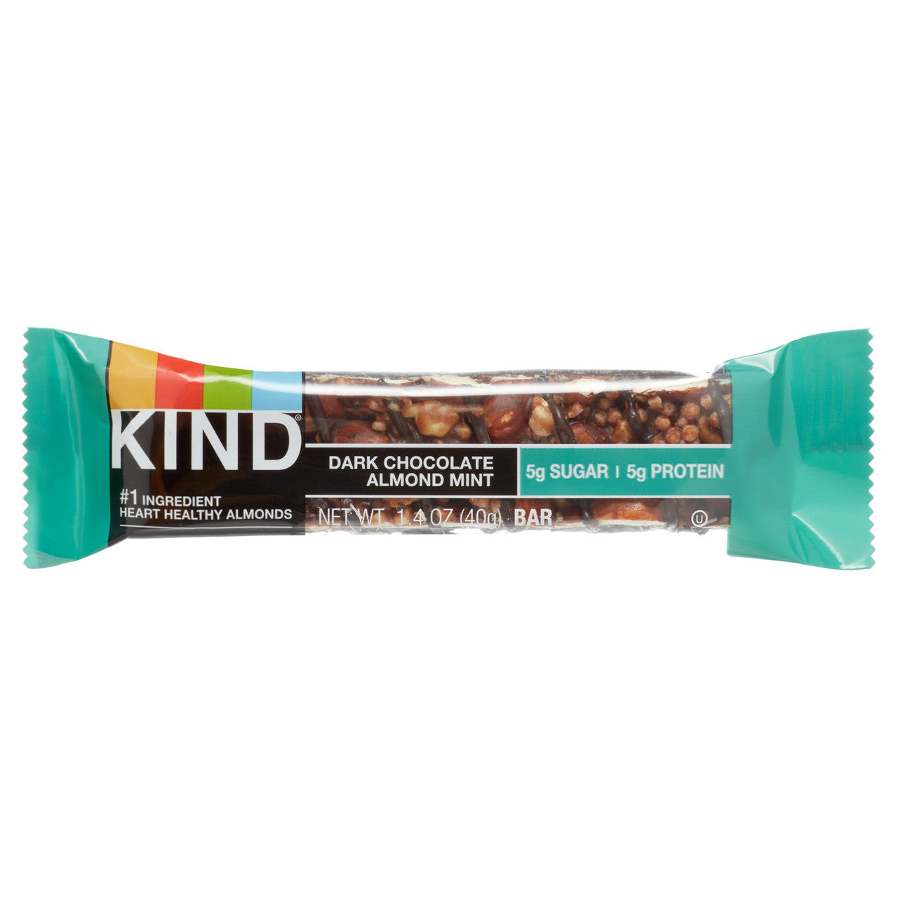 Kind Dark Chocolate Almond Mint Bars (12x1.4 OZ)-8