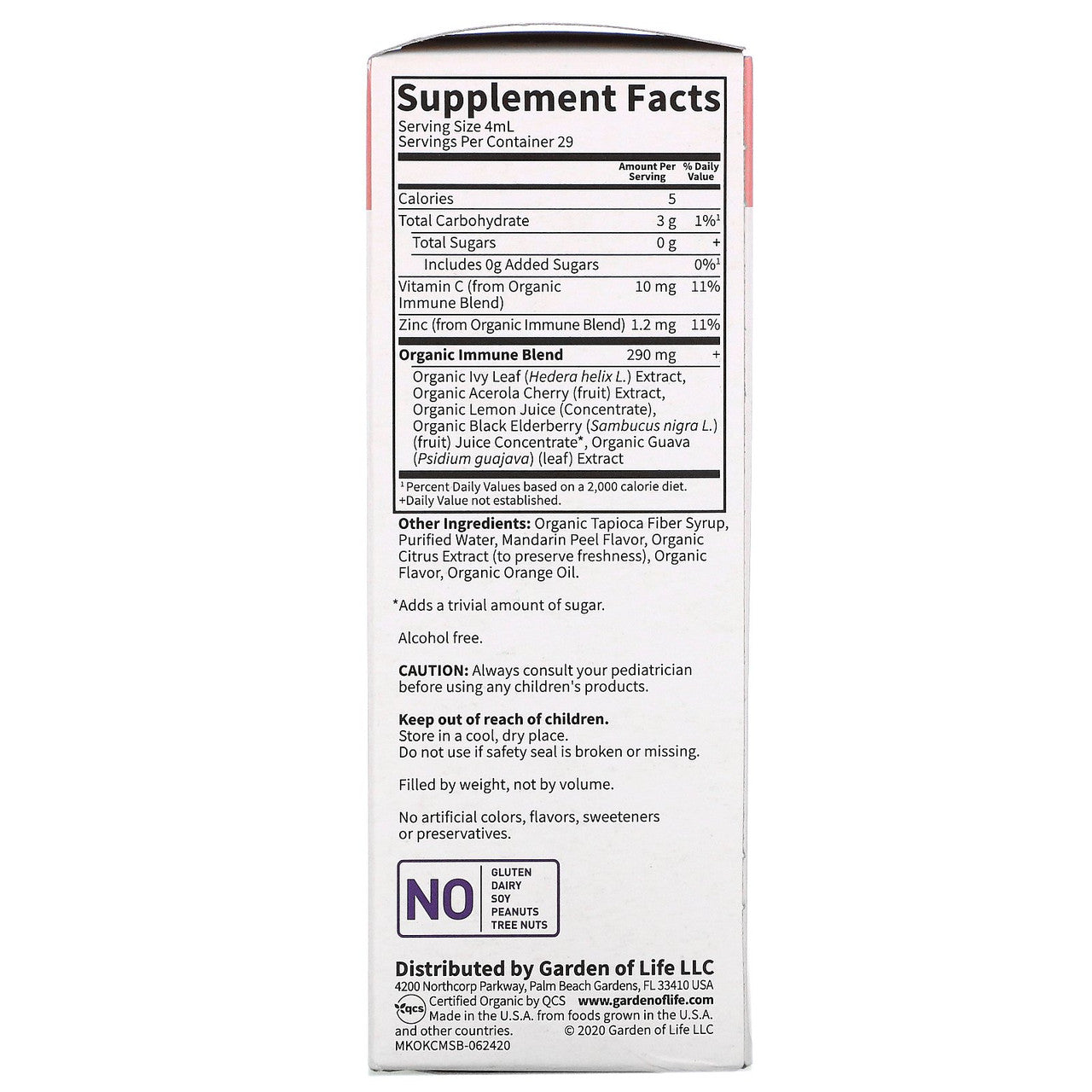 OG2 GOL MYKND COUGH SYR  ( 1 X 3.92 OZ   )-1