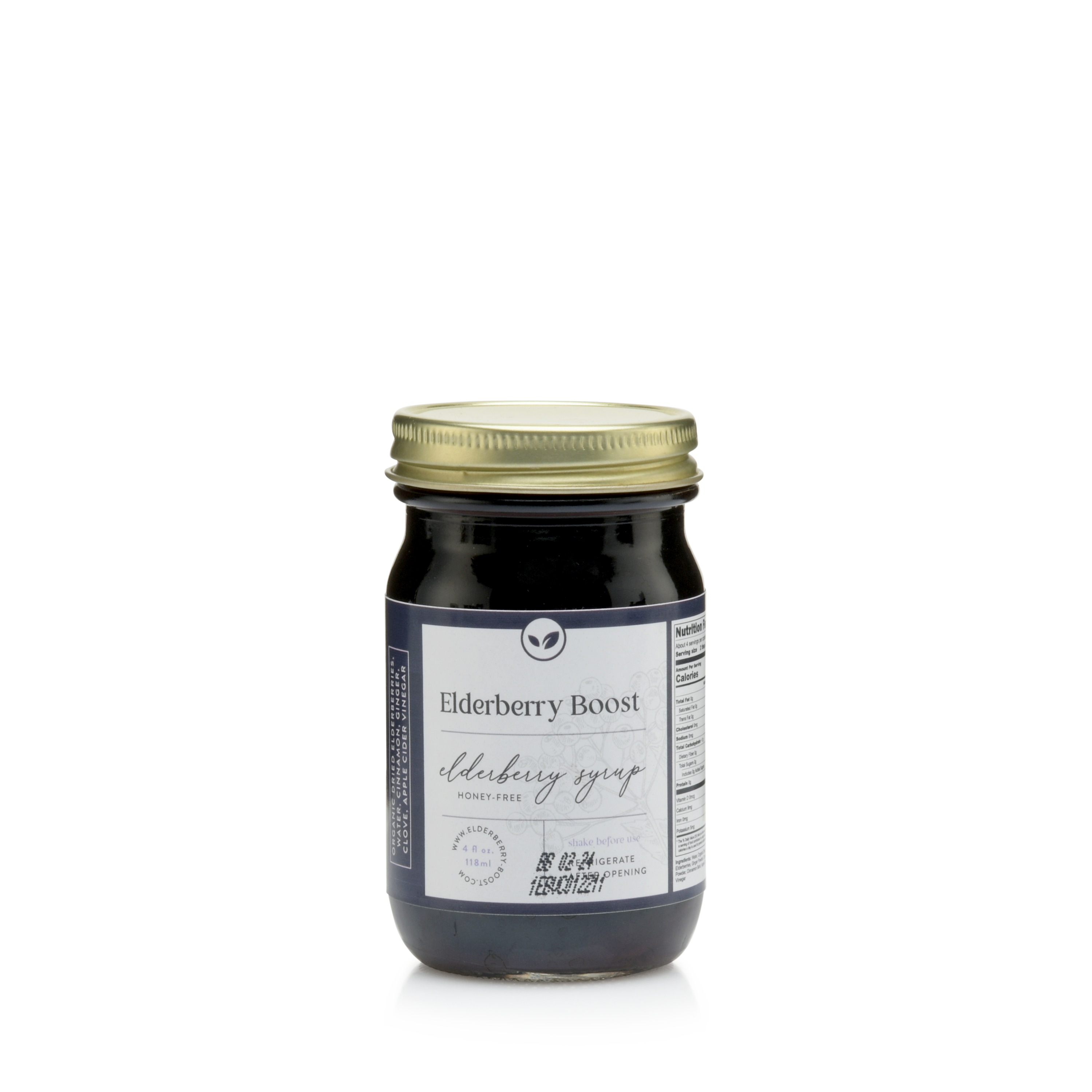 Organic Elderbaby Boost (4 oz) Honey-Free-0