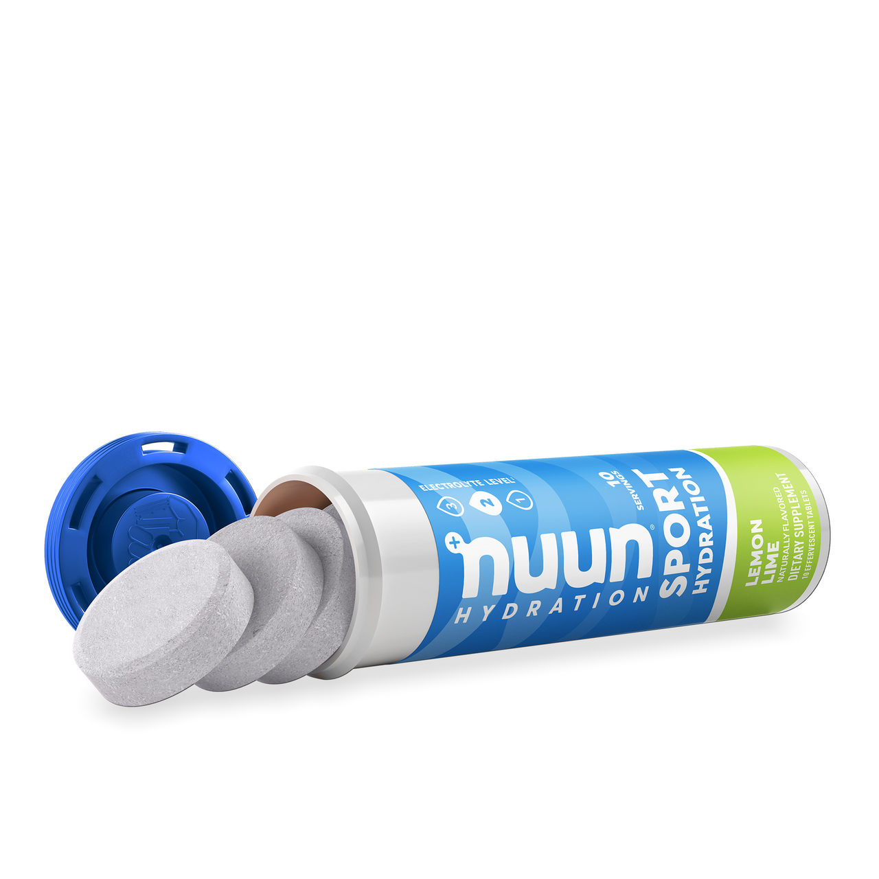 Nuun Active Hydration Active Tablets, Lemon+Lime (8X10 Tab )-1