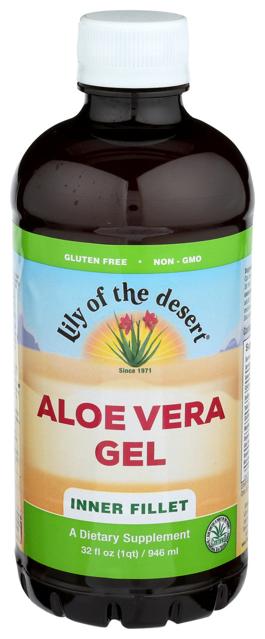Lily Of The Desert Whole Leaf Aloe Vera Gel (12x32 Oz)-1