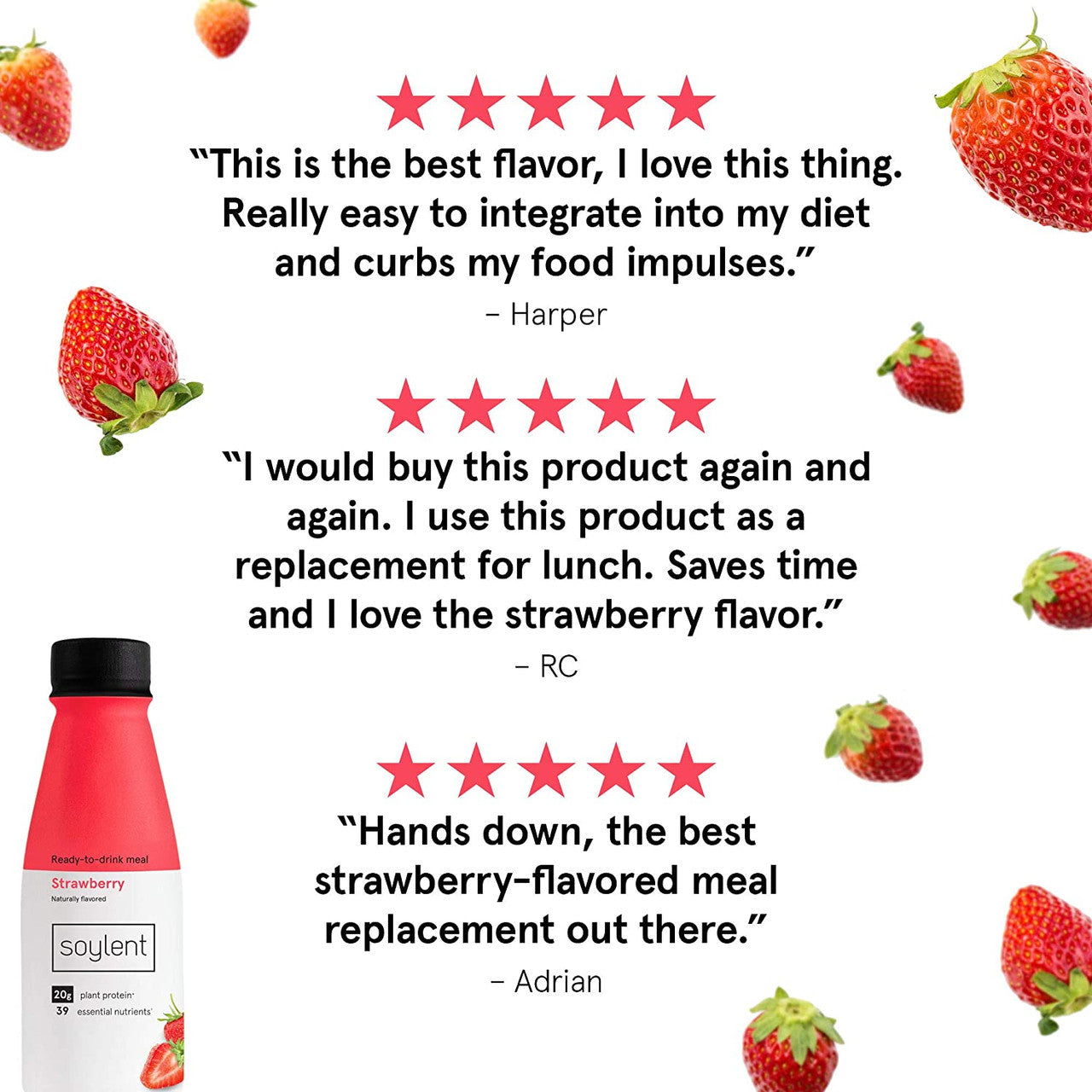 SOYLENT DRINK STRAWBERRY (12x14.00)-3
