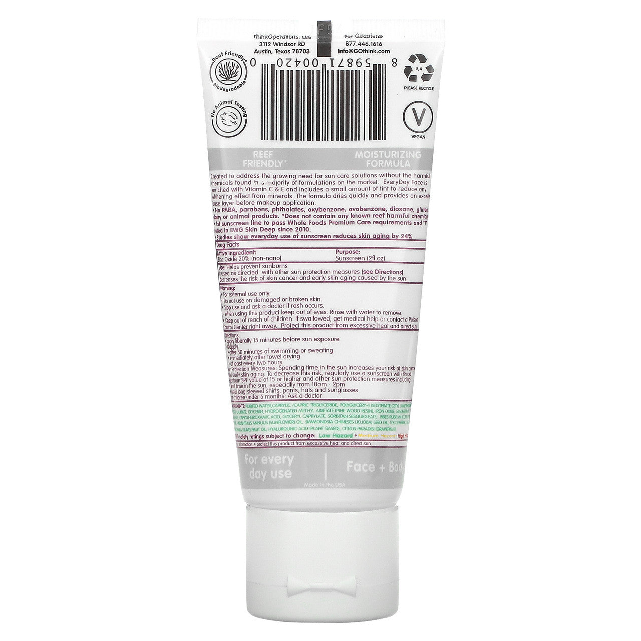 THNKSPRT SUNSCRN SPF 30+ ( 1 X 2 OZ   )-1