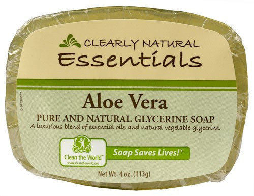 Clearly Naturals Aloe Vera Soap (1x4 Oz)-0