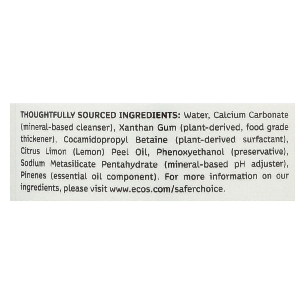 Earth Friendly Non-Abrasive Cream Cleanser (6x17 Oz)-1