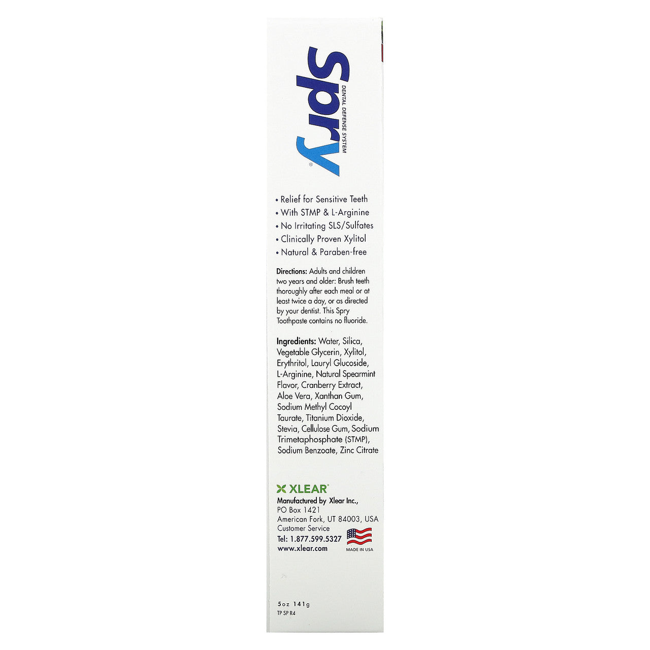 SPRY SPEARMINT THTPASTE ( 1 X 5 OZ   )-2