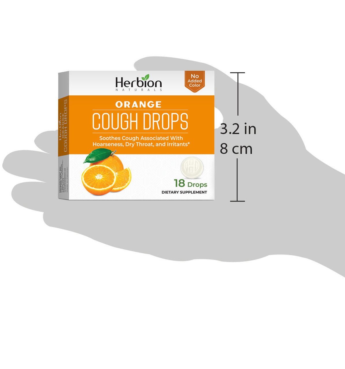 H.N COUGH DROPS ORANGE ( 1 X 18 CT   )-6