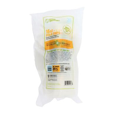 World Centric Clear Cups, Cold, 16 Oz (12x20 CT)-0