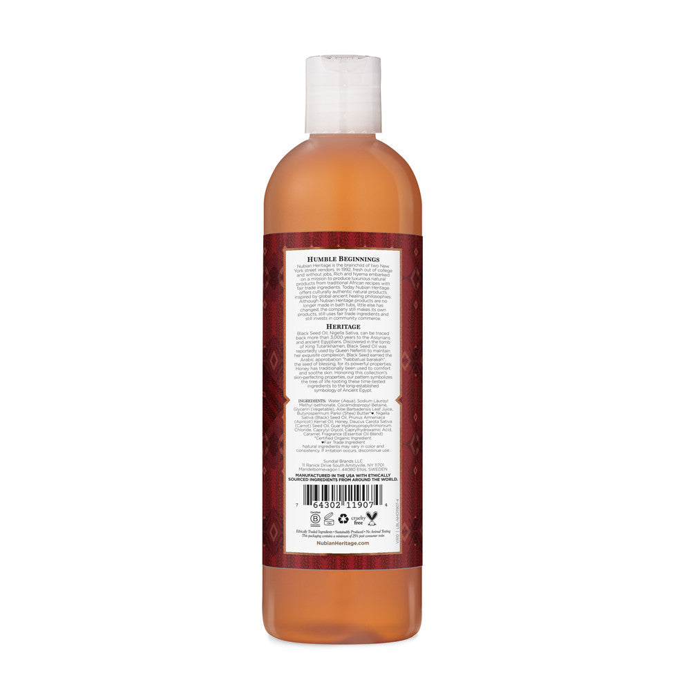 Nubian Heritage Honey/Blck Sd Bdyws (1x13OZ )-1