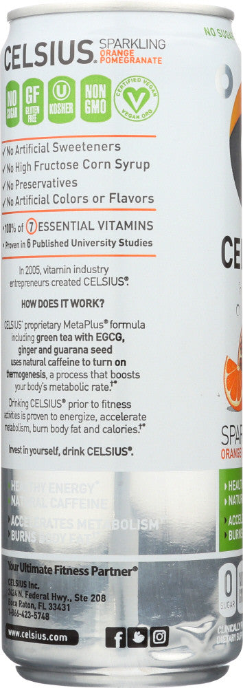 CELS SPRKLNG ORGN POMGRN ( 12 X 12 OZ   )-1