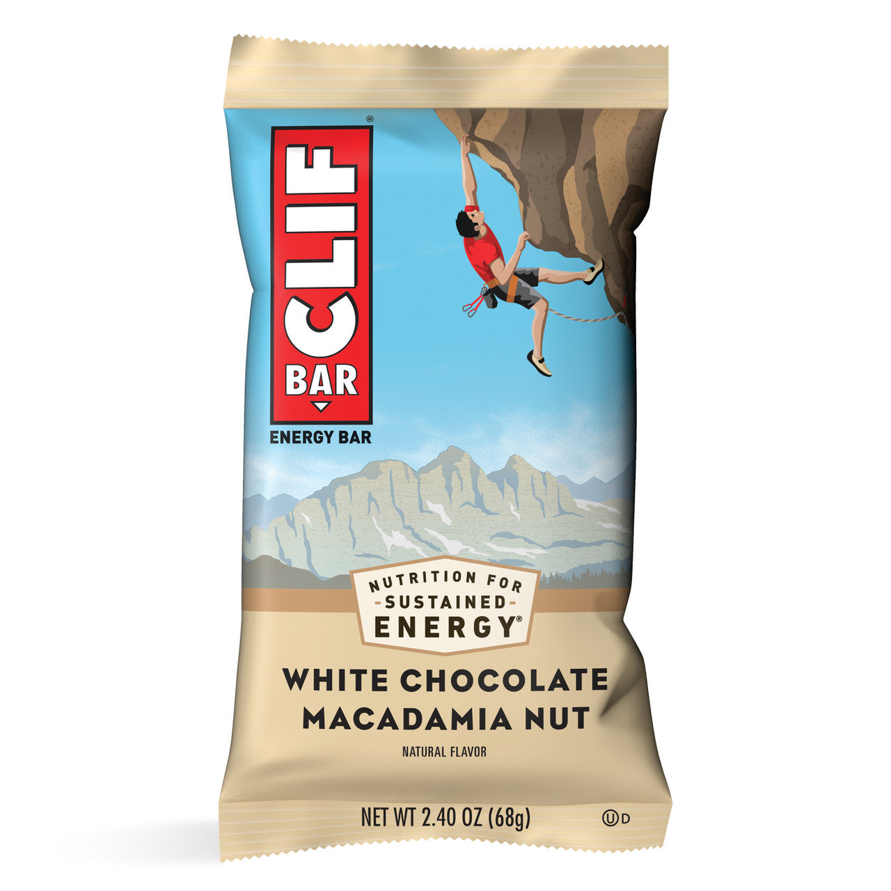 Clif Bar Org White Choc Macadamia Clif Bar Bar (12x2.4 Oz)-0