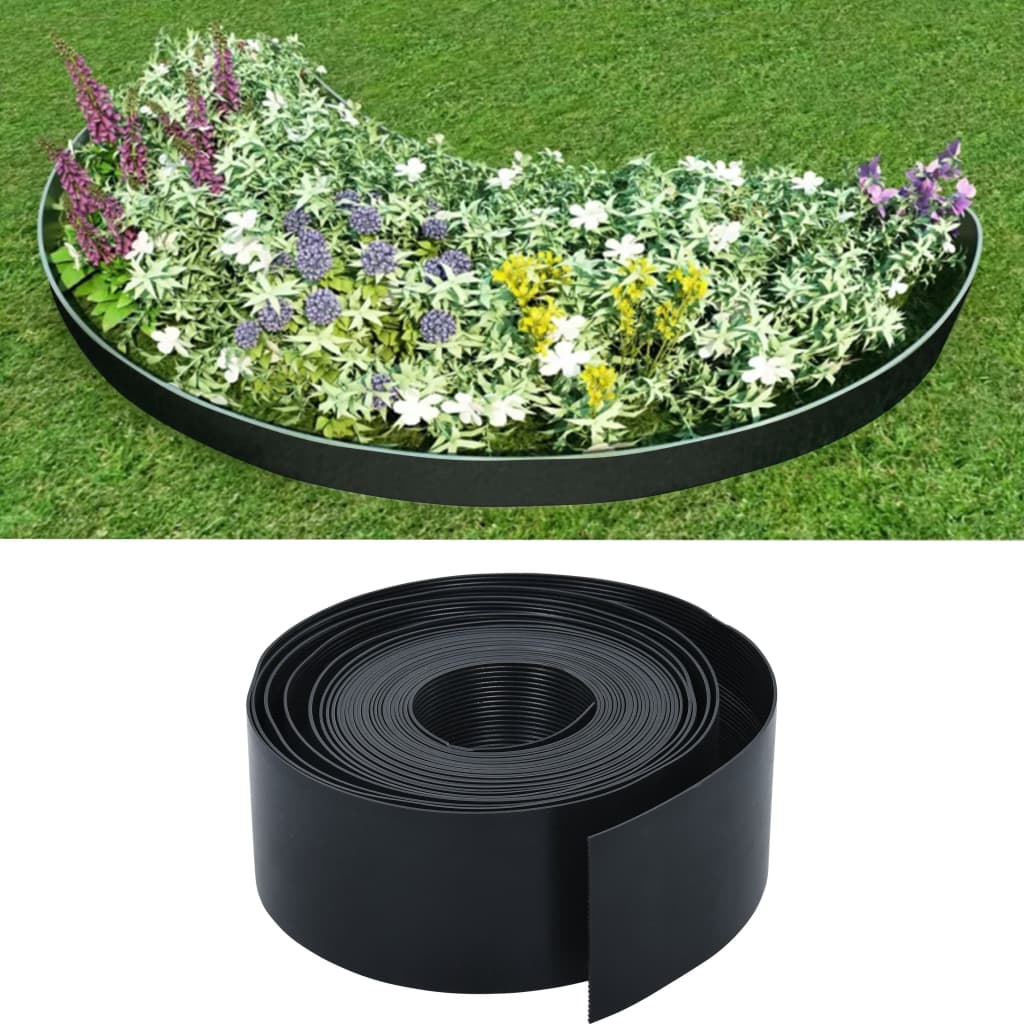vidaXL Garden Edging PE Garden Yard Fence Border Grass Edge Multi Colors/Sizes-5