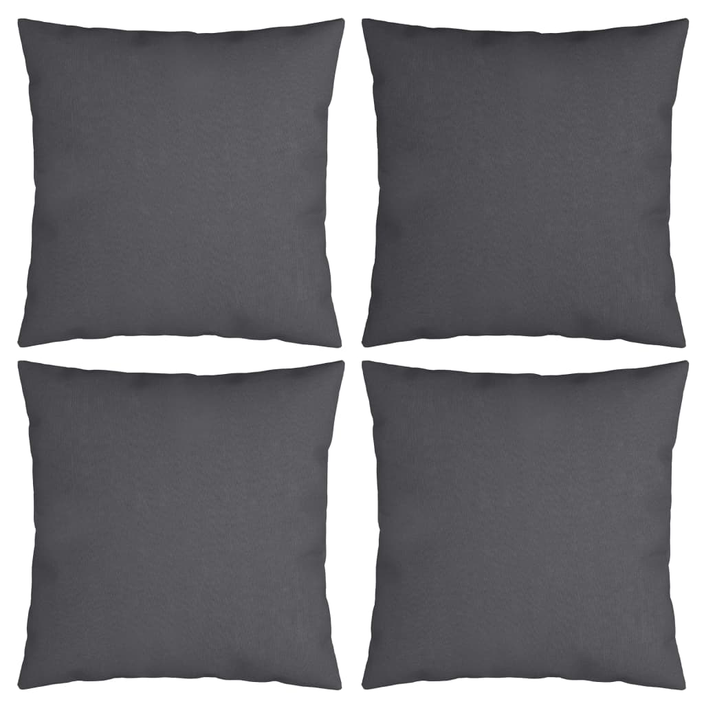 vidaXL 4x Throw Pillows Fabric Backrest Pallet Cushions Multi Colors/Sizes-3