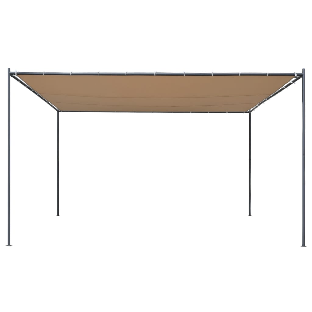 vidaXL Gazebo with Slanted Roof Sunshade Partytent Shelter Garden Multi Colors-4