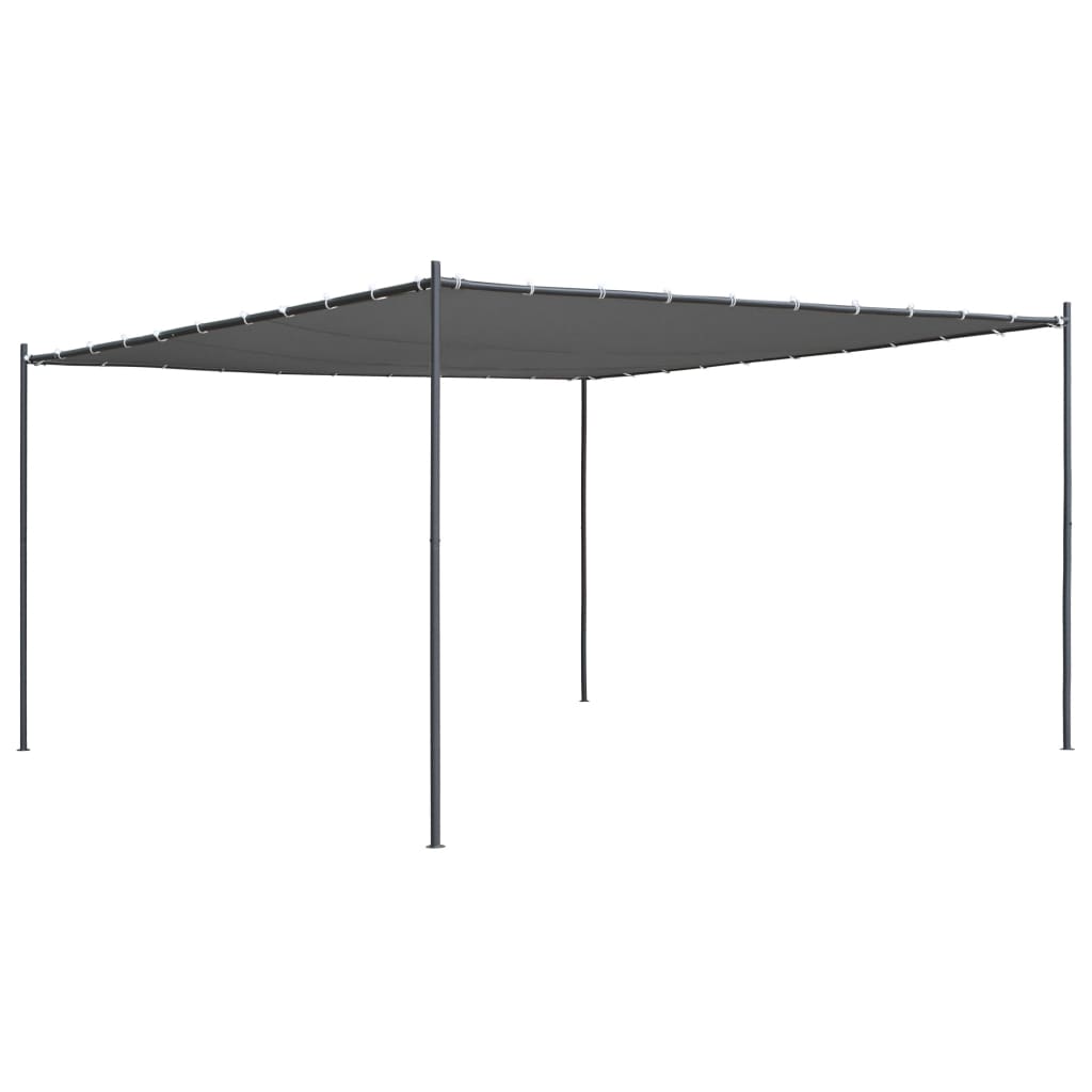 vidaXL Gazebo with Slanted Roof Sunshade Partytent Shelter Garden Multi Colors-6