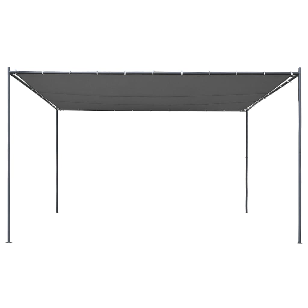 vidaXL Gazebo with Slanted Roof Sunshade Partytent Shelter Garden Multi Colors-7