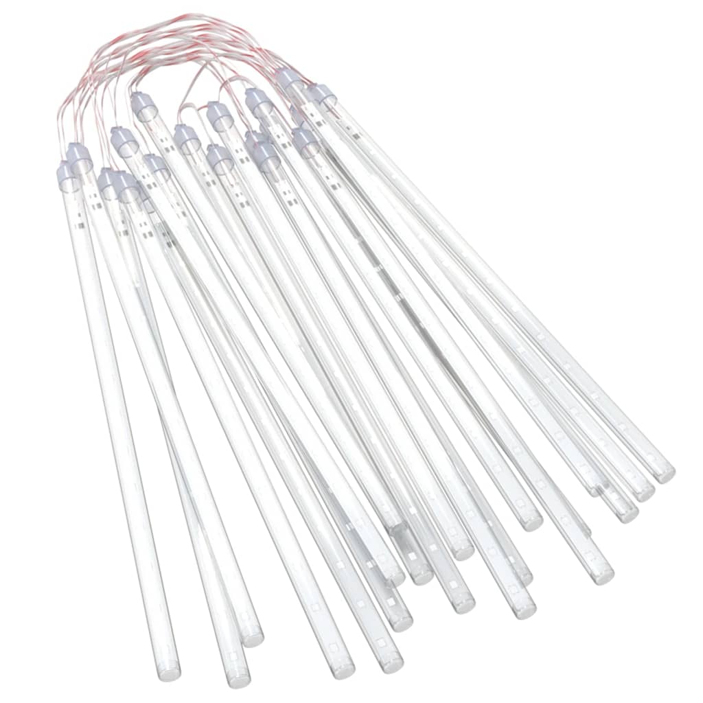 vidaXL 1/8/20x Meteor Lights 288 LEDs Indoor Outdoor Multi Colors 11.8"/19.7"-9