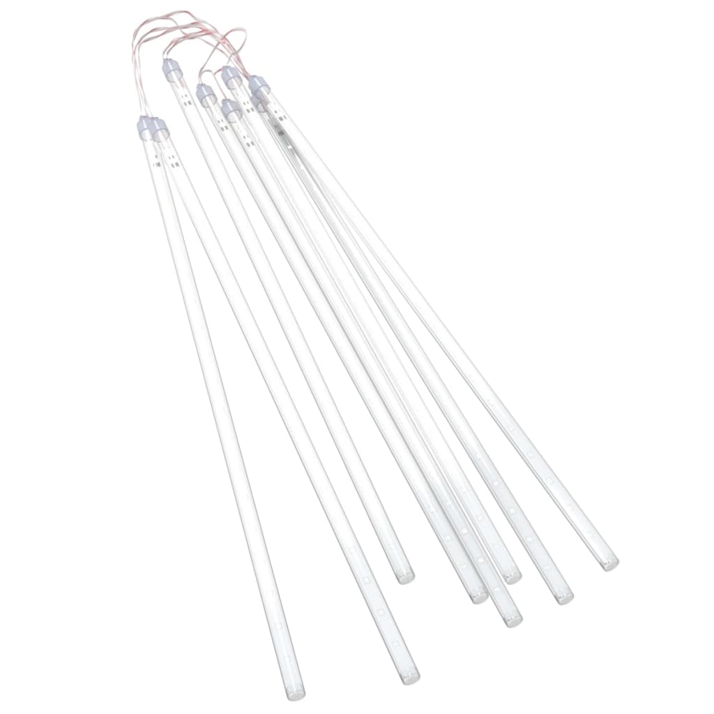 vidaXL 1/8/20x Meteor Lights 288 LEDs Indoor Outdoor Multi Colors 11.8"/19.7"-10
