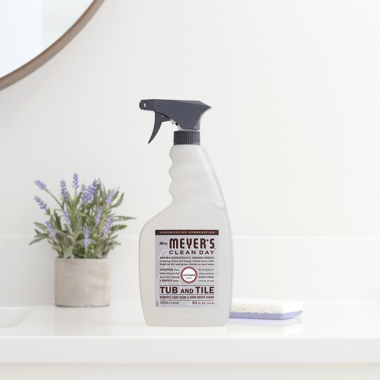 Mrs Meyers Clean Day Tub & Tile Lavender (6x33 OZ)-5