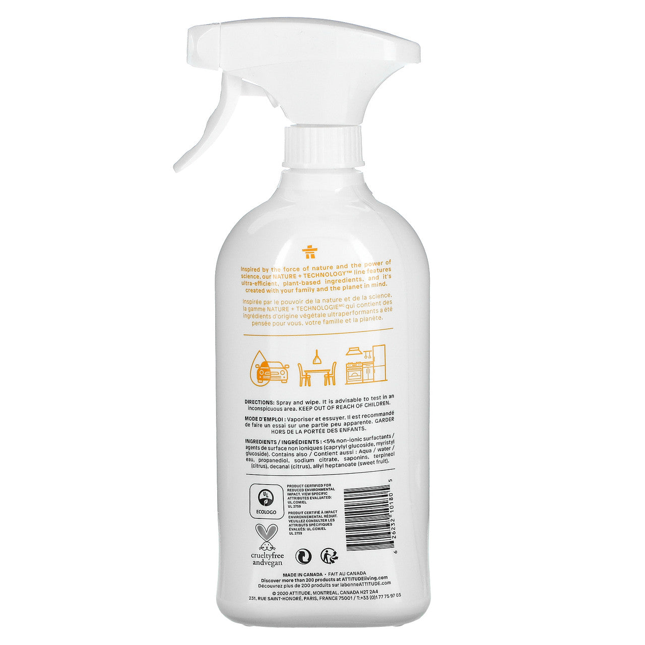 ATITUD CLNR AP CIT ZEST ( 1 X 27 OZ   )-1