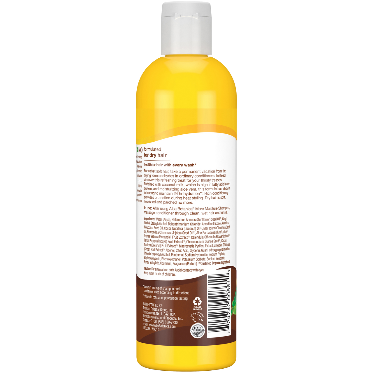 Alba Botanica Extra Rich Coconut Conditioner (1x12Oz)-1