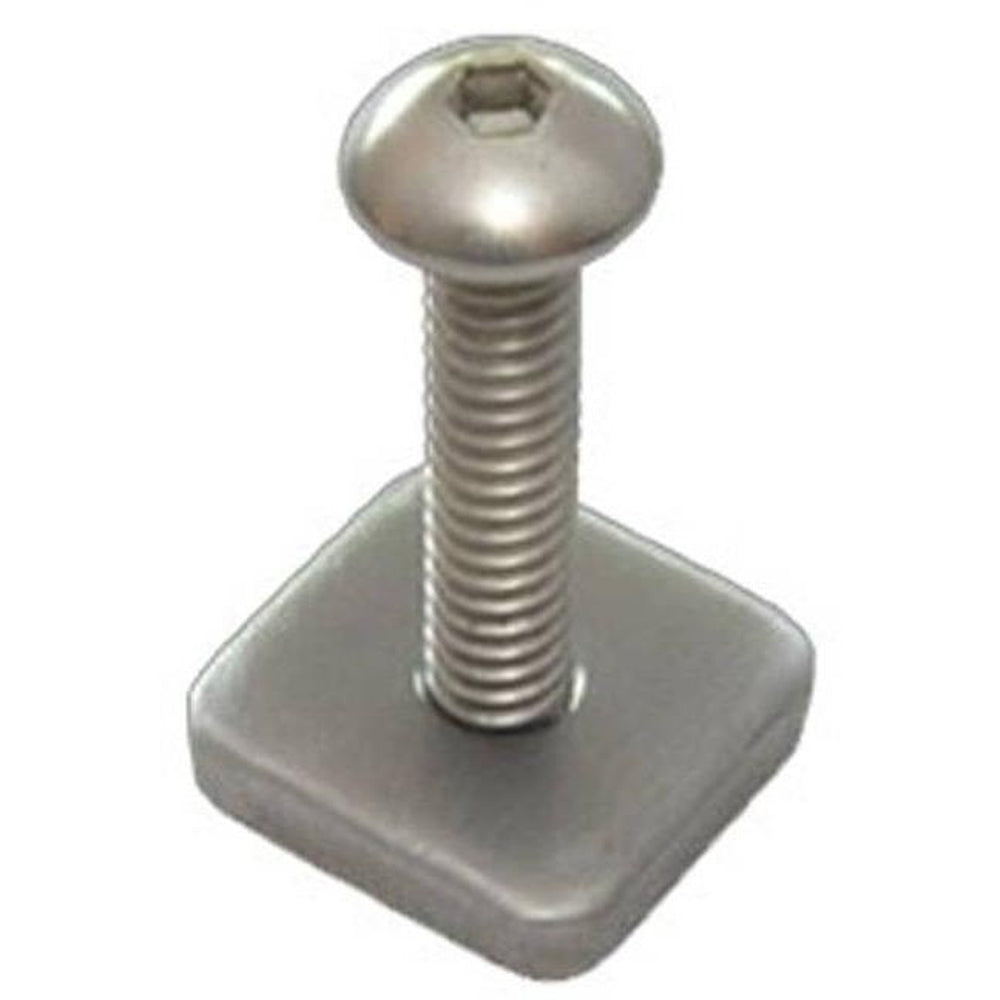 Longboard Surfboard Fins Smart Screw and Plate for DORSAL FCS and Futures Compatible Fins and Boxes-0