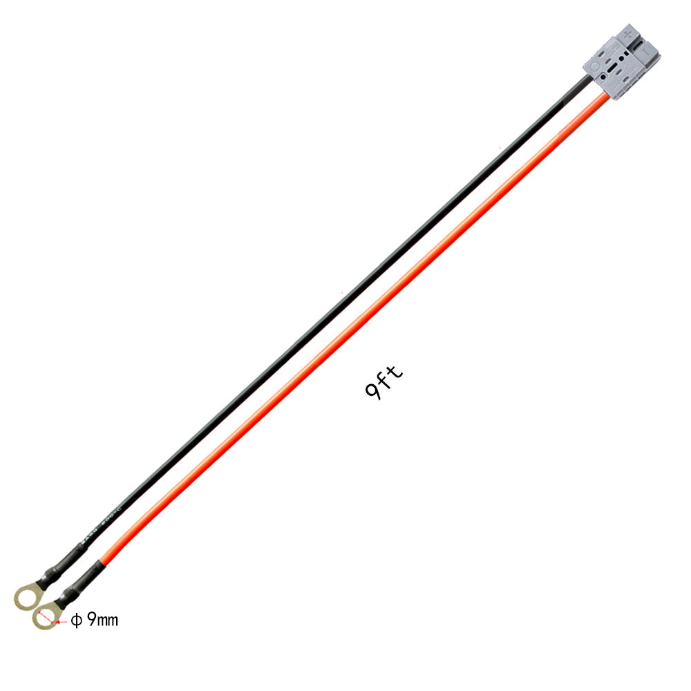 ACOPOWER 9ft 8AWG Anderson-Ring Cable-1