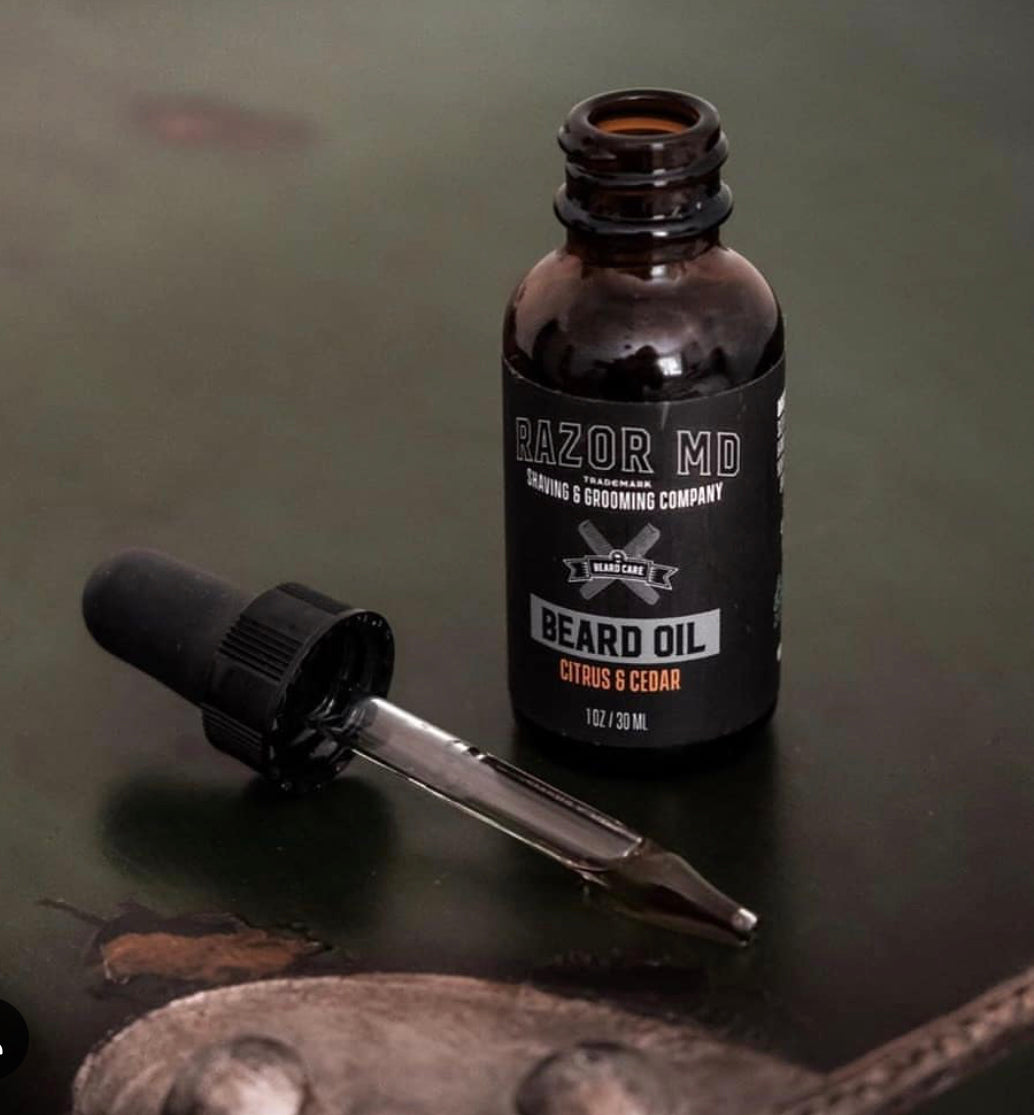 Beard Oil Citrus and Cedar - 1 oz-4