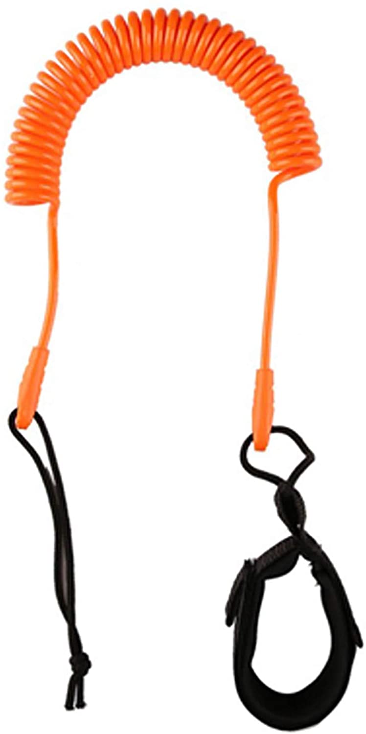Arya Life 10 Ft SUP Leash Ankle Strap, Orange
