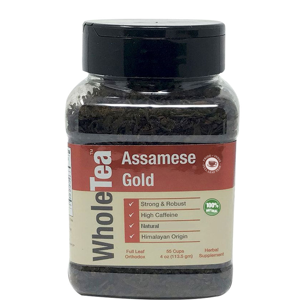 WHOLETEA Natural Assam Breakfast Black Full Leaf Tea-0