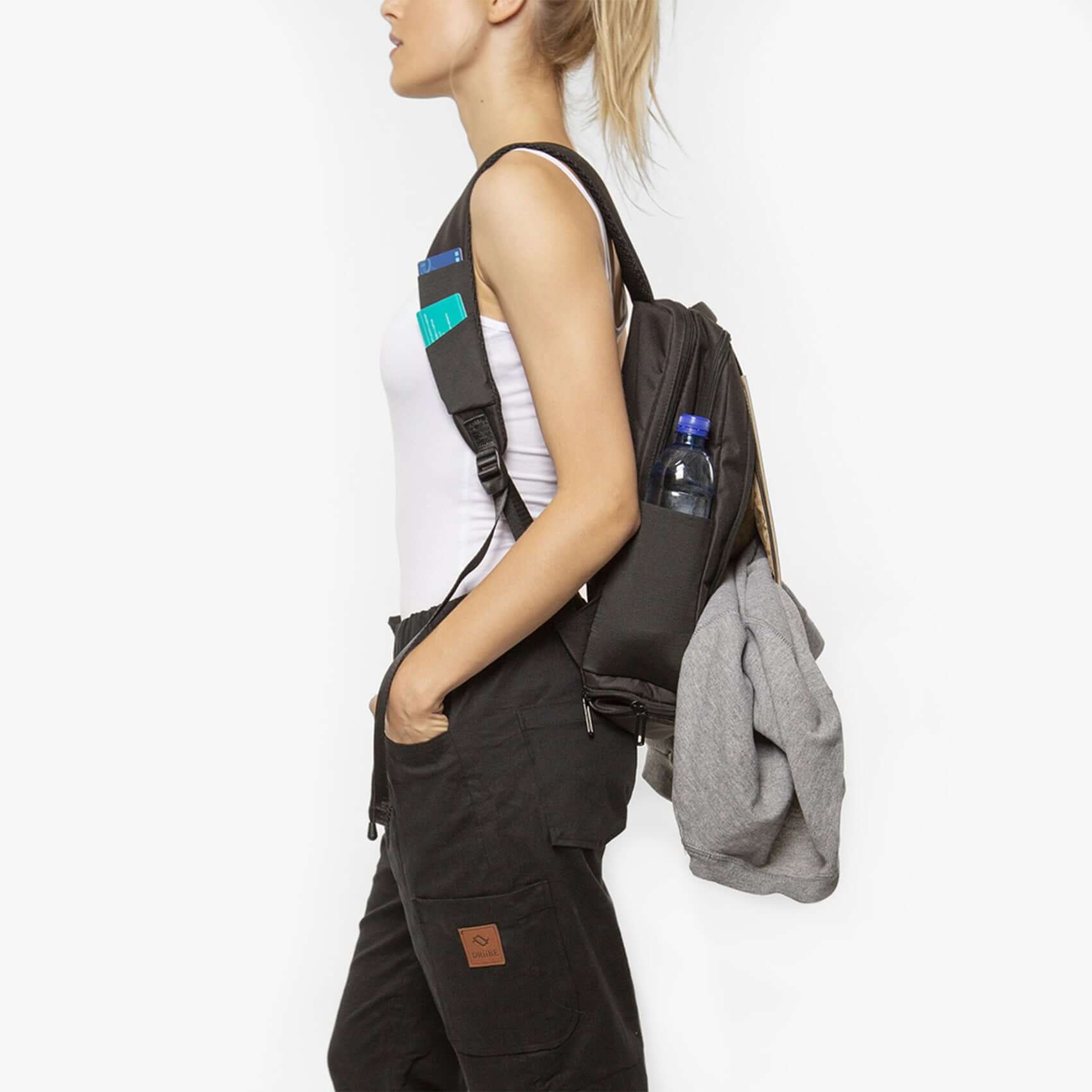 CITYC Laptop 2 in 1 Backpack Wet Road-10