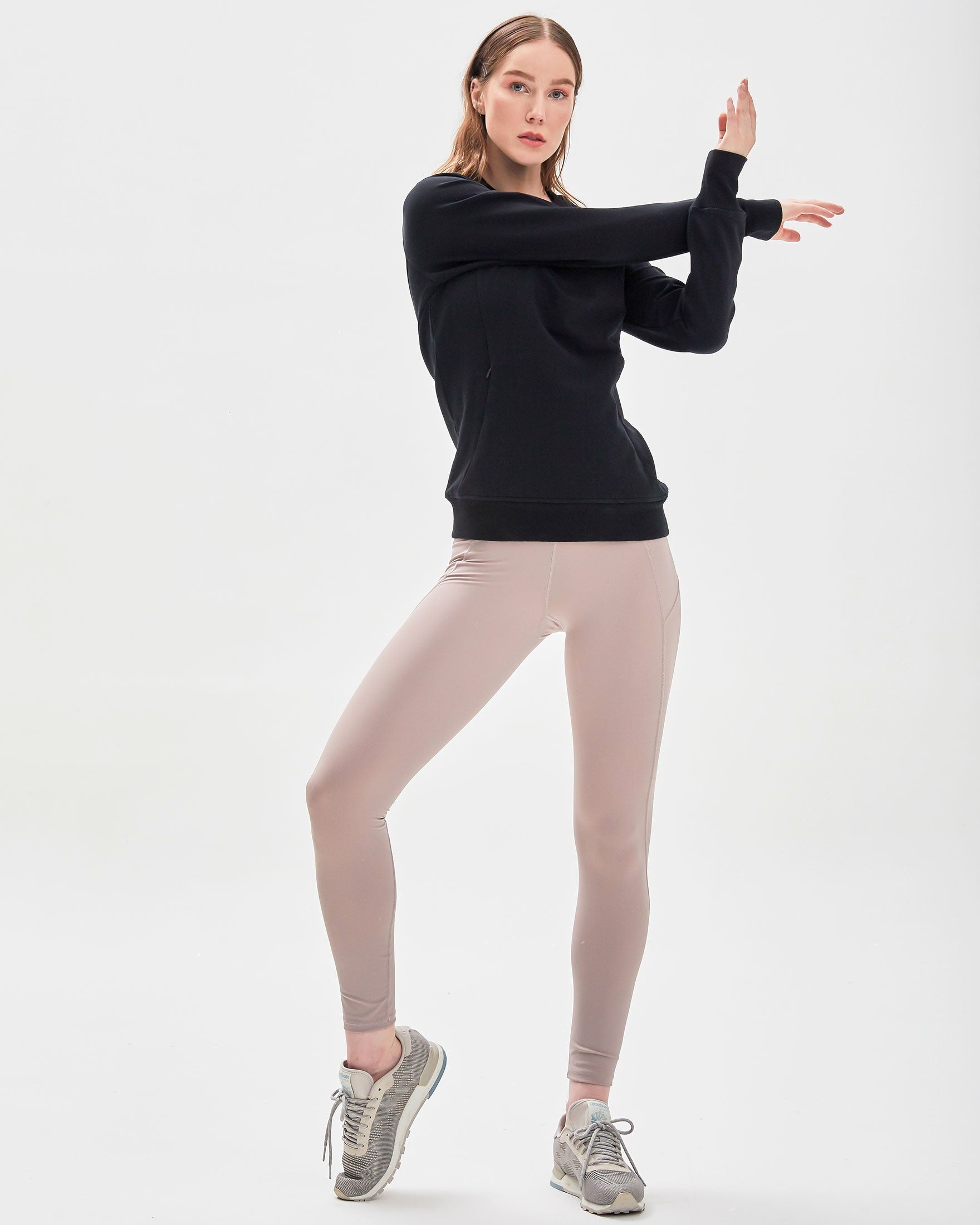 City Zip Slim Crewneck-11