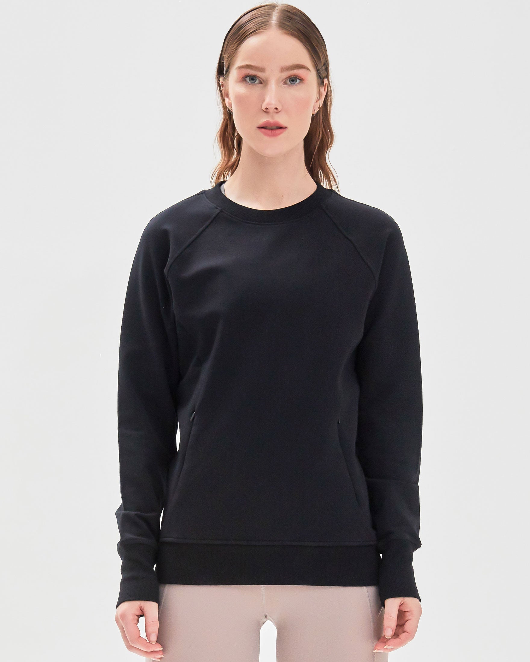 City Zip Slim Crewneck-10