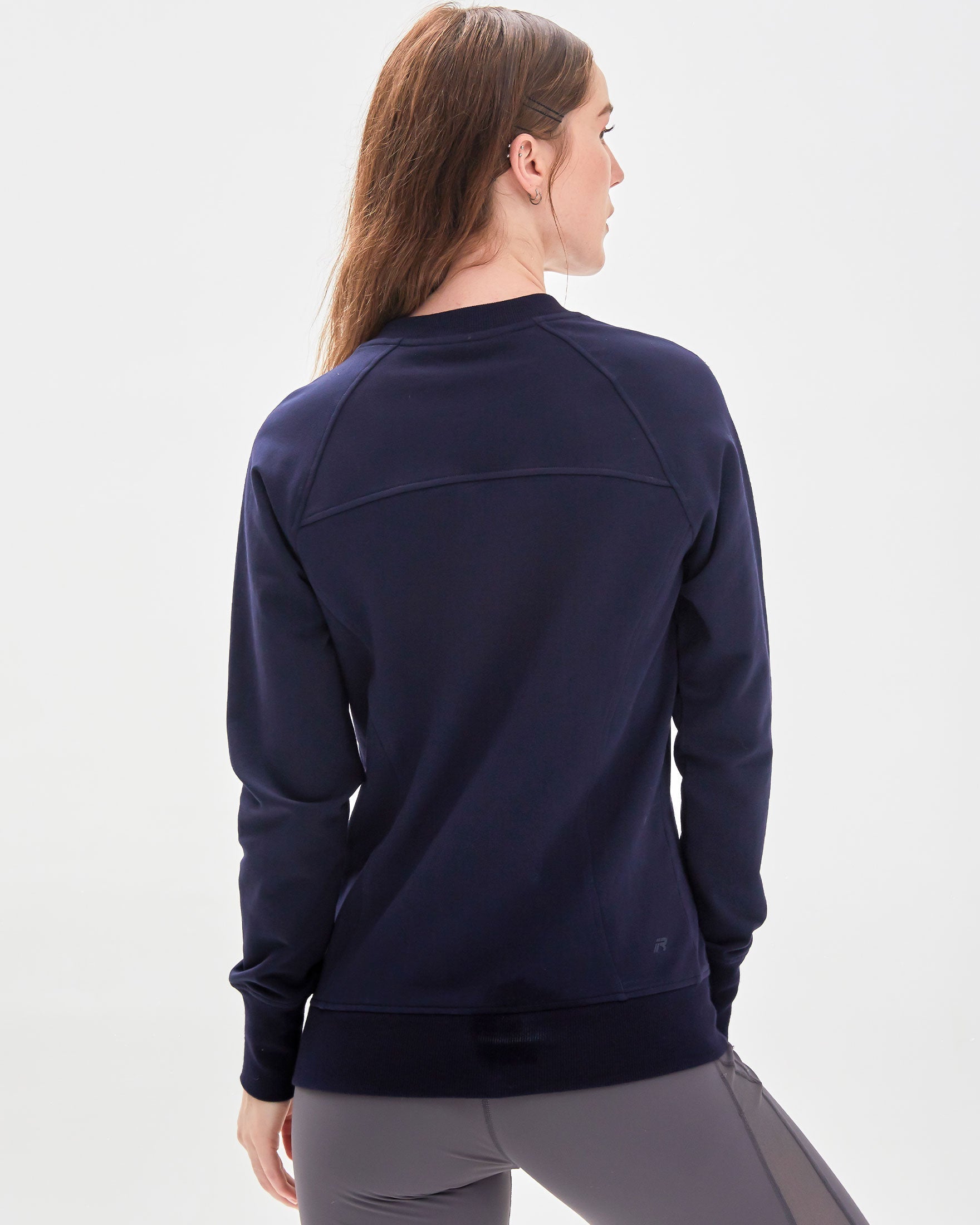City Zip Slim Crewneck-7
