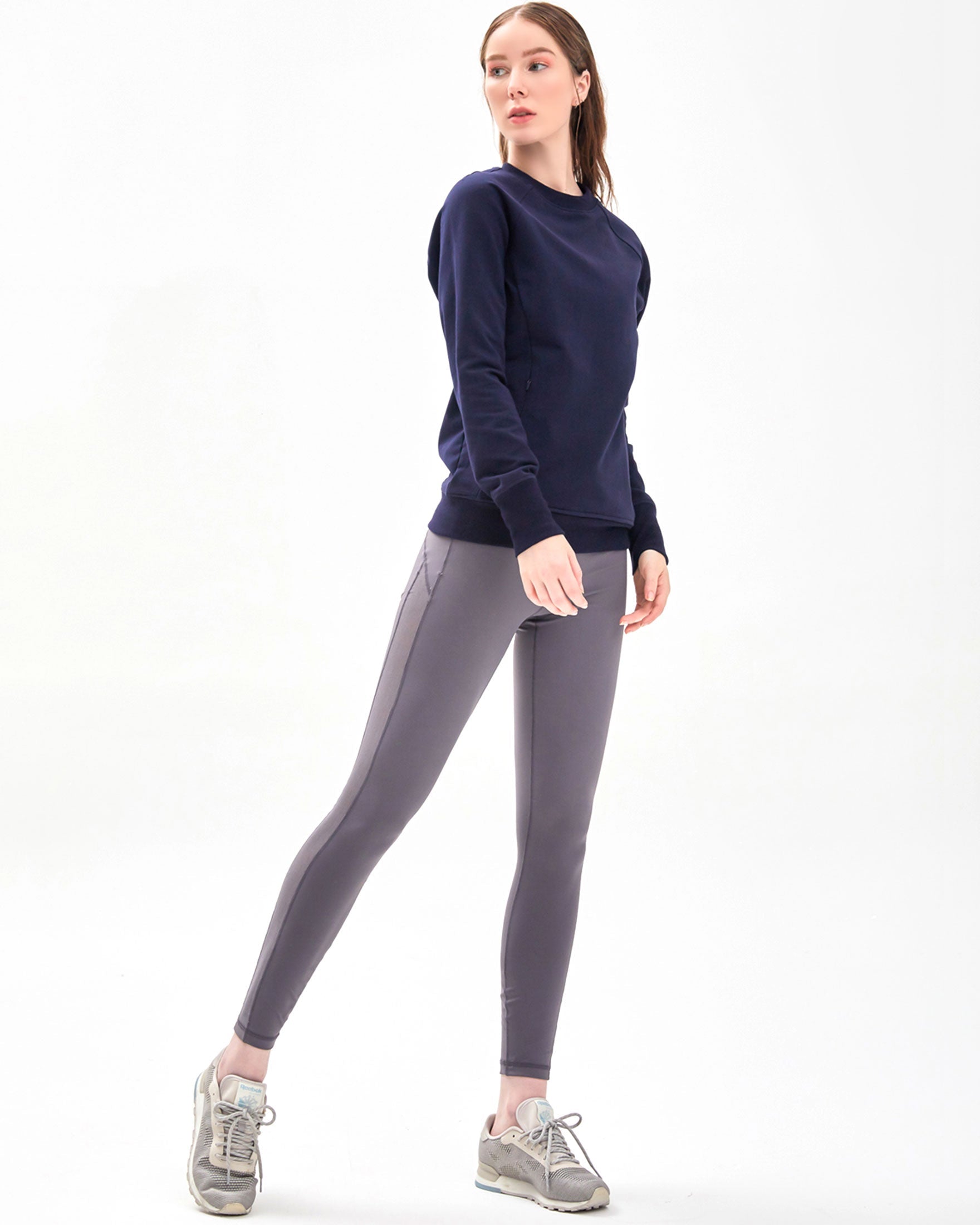 City Zip Slim Crewneck-8