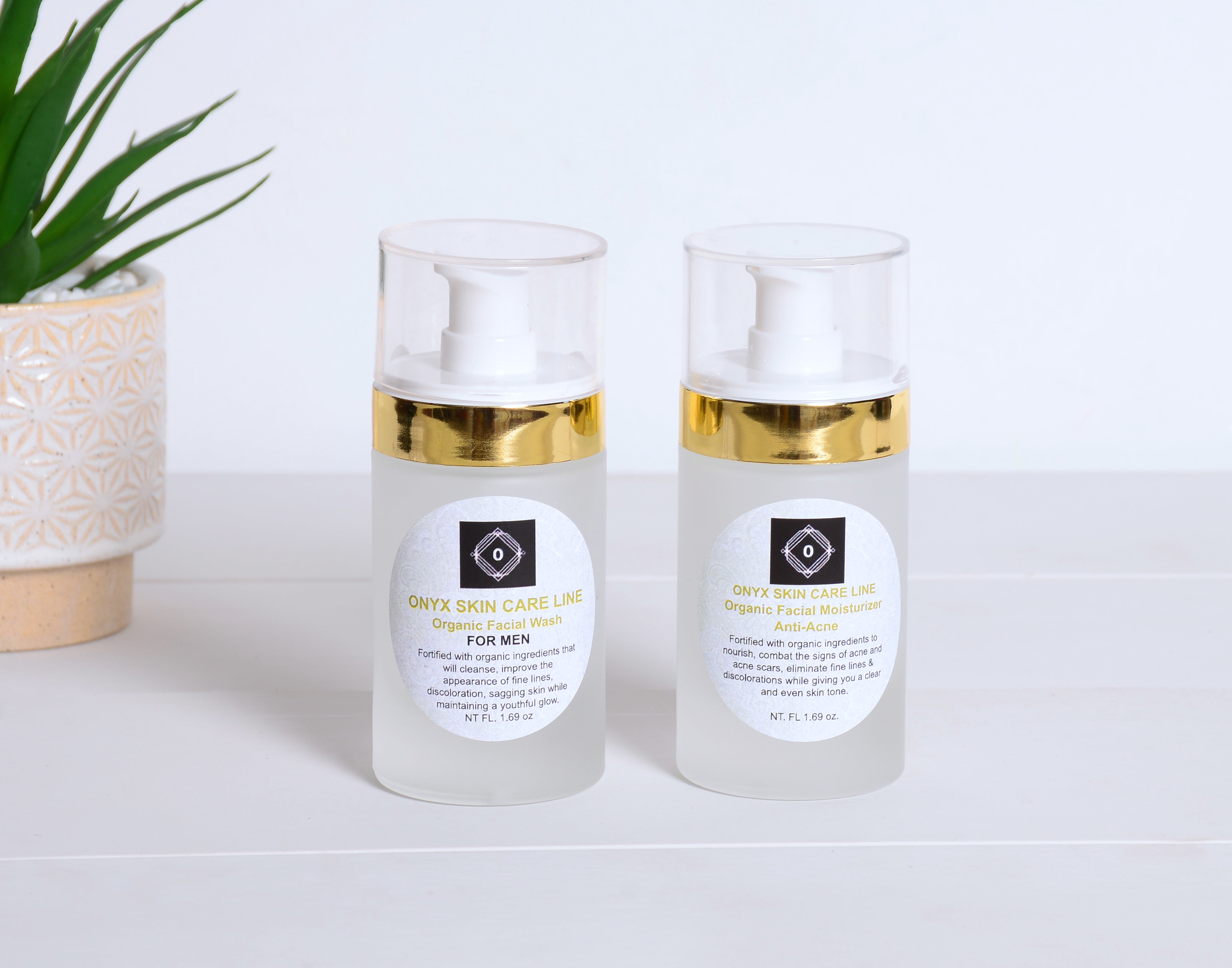 Anti-Acne Two-Step System Facial Wash and Moisturizer - For MEN - 660457694001-0