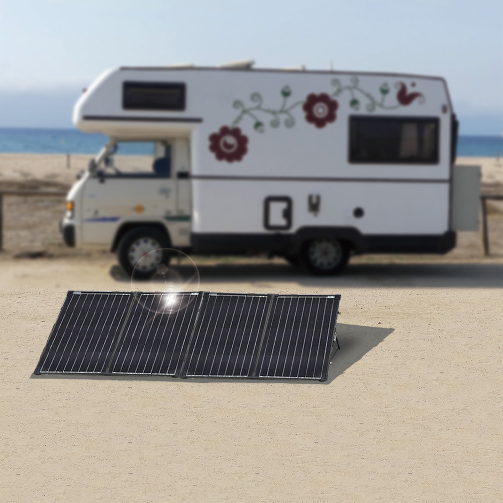 ACOPower Ptk 200W Portable Solar Panel Kit Briefcase-7